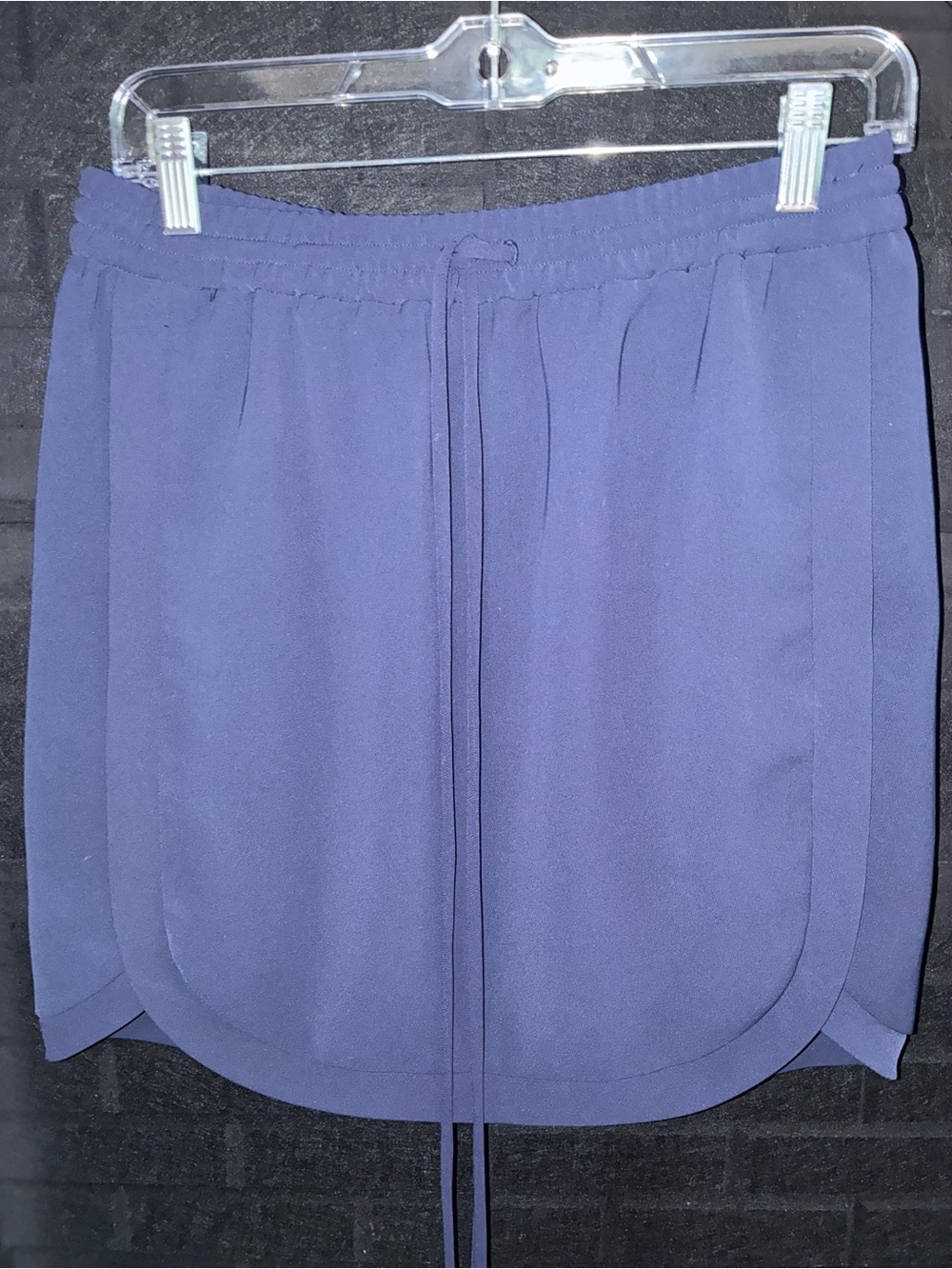 J. Crew Navy Blue Midi Skirt